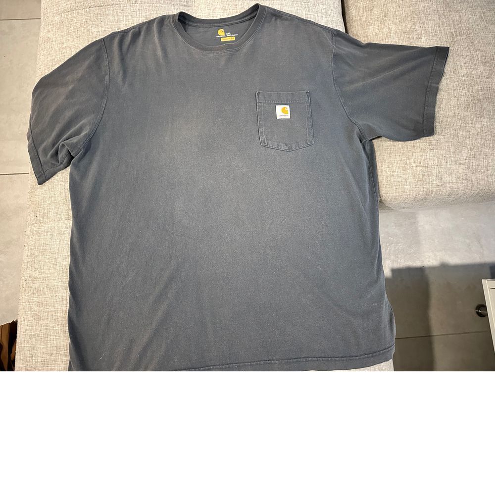Carhartt T-Shirt Original Fit‎ Pocket  Workwear Essential Casual Cotton Tee 2XL